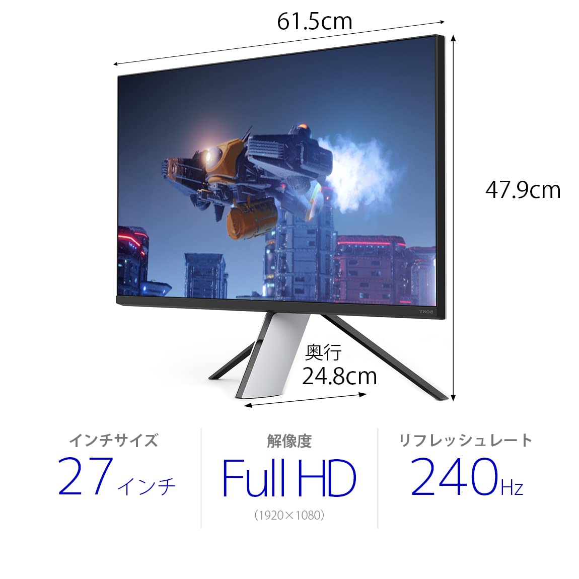 SONY INZONE M3 SDM-F27M30 ※サブ Amazon.com: Sony 27